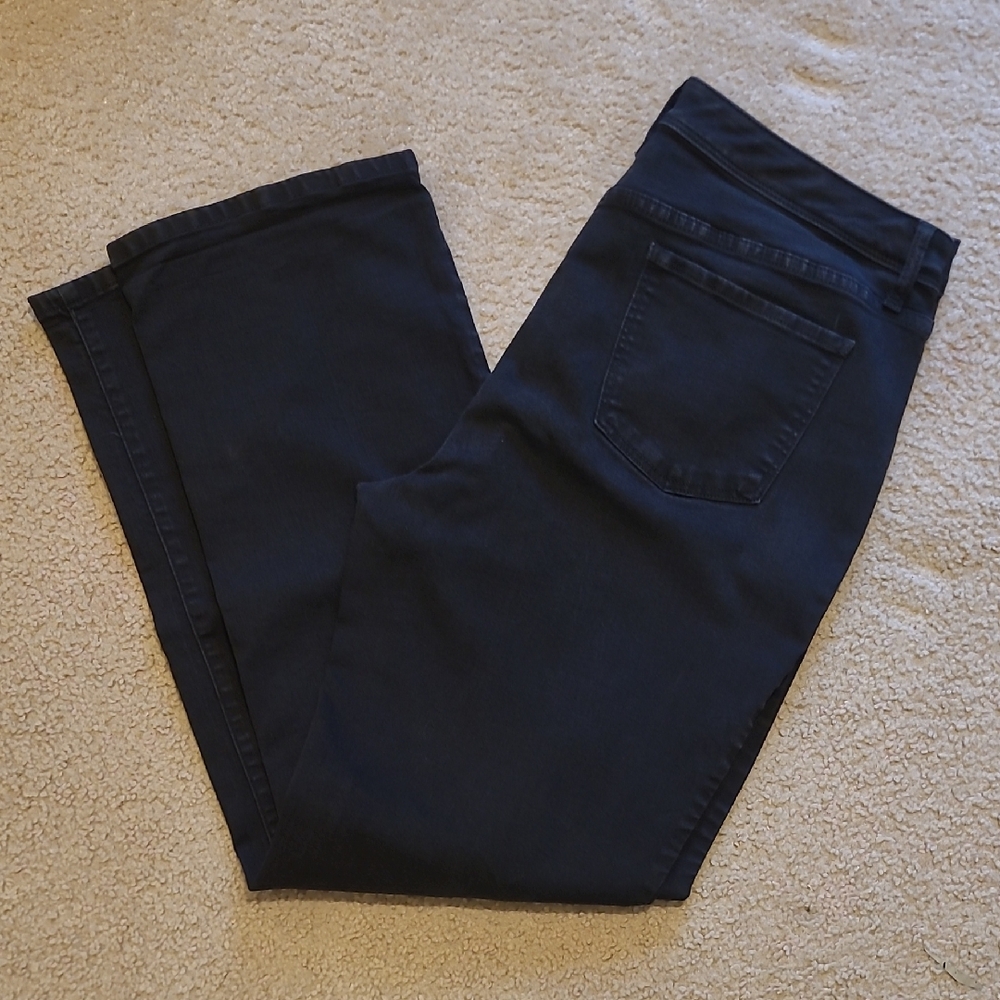 Talbots Women's Black Straight-Leg Jeans